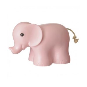 Lampe éléphant Rose