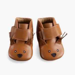 Chaussons cuir écureuil Pomme des bois