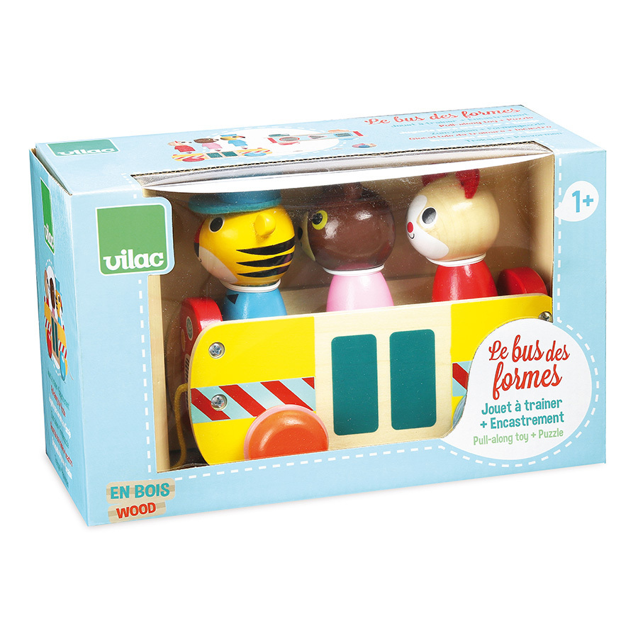 Bus des formes en bois – Ingela P.Arrhenius – Vilac