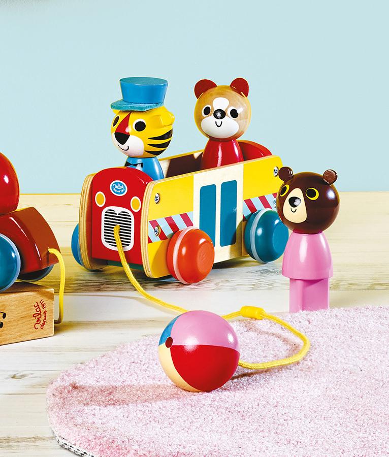 Bus des formes en bois – Ingela P.Arrhenius – Vilac – Image 7