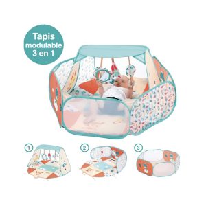 Tapis d’éveil modulable 3 en 1 – Ludi