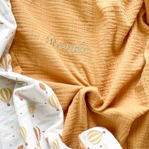 Couverture été double gaze et imprimé