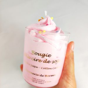 Bougie chantilly Barbe à papa 190gr