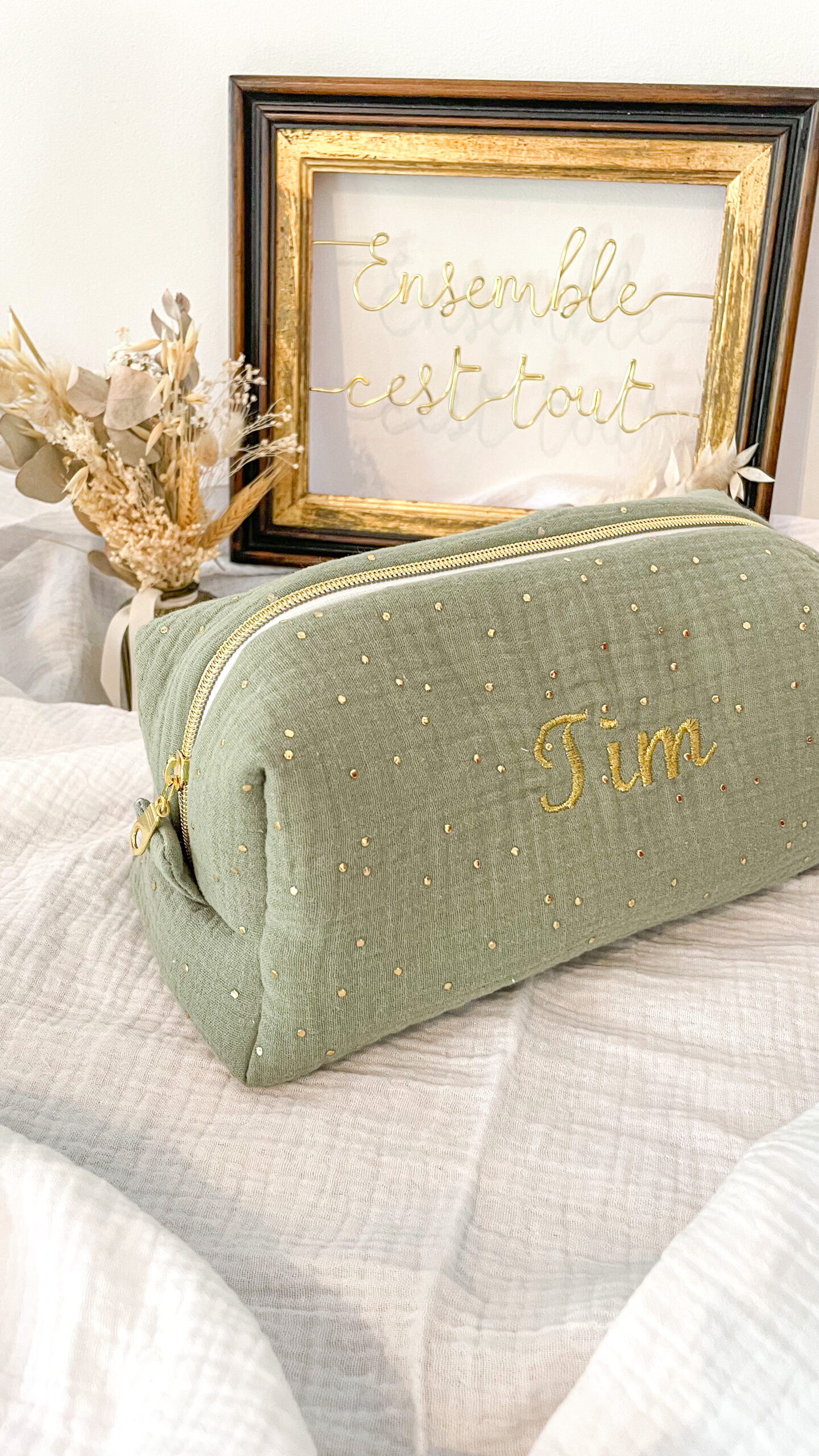 Trousse de toilette double gaze – Image 2