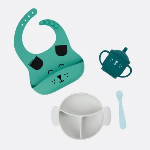 Kit repas bébé 15-24 mois Vert – LEARN’ISY – Babymoov