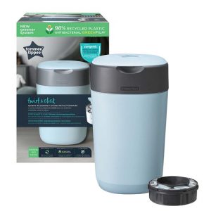 Poubelle à Couches Bleu Twist & Click – Tommee Tippee