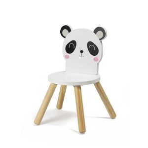 Chaise en bois Panda – Eurekakids
