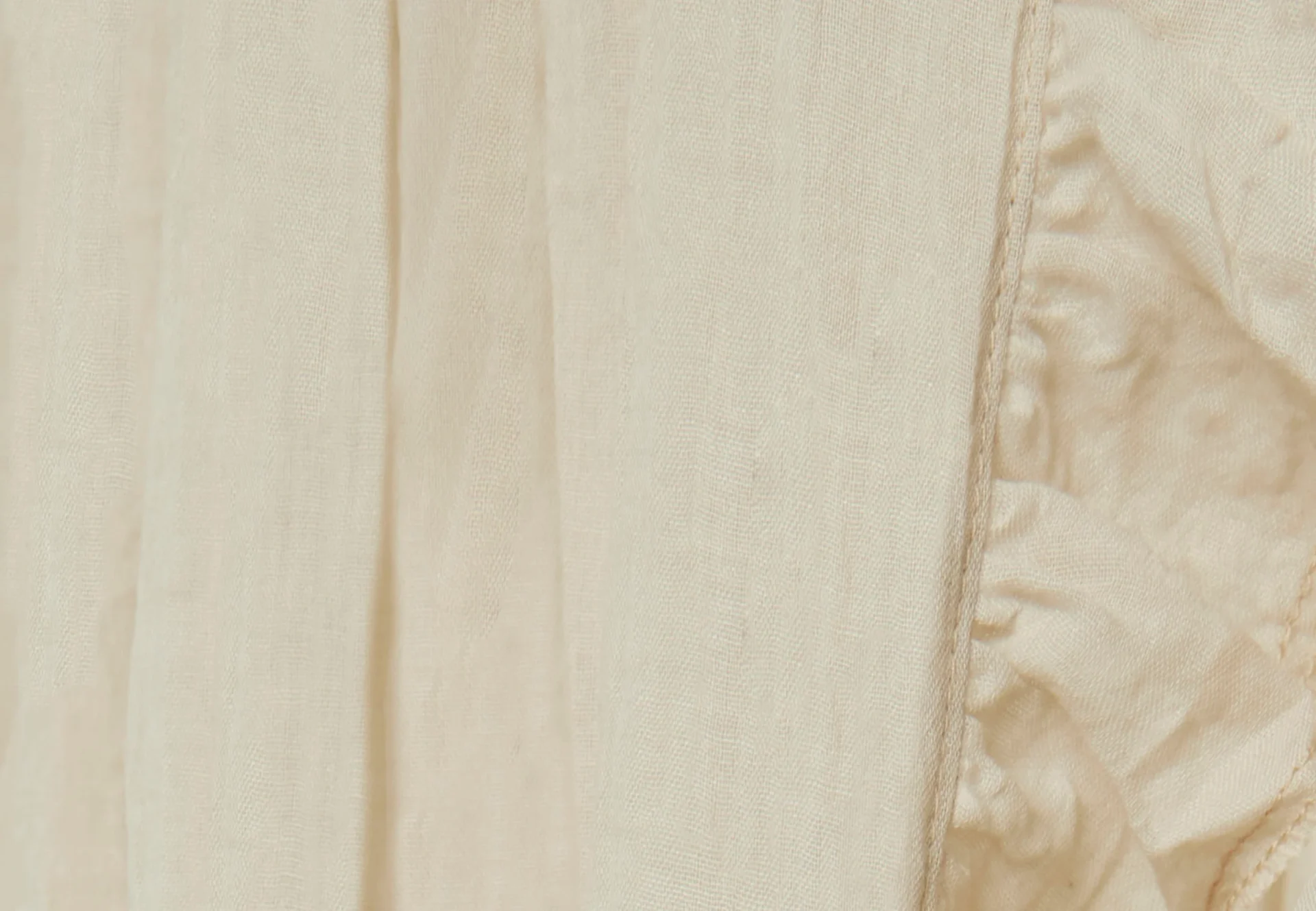 Ciel Vintage 245cm Ruffle – Nougat – Jollein – Image 3