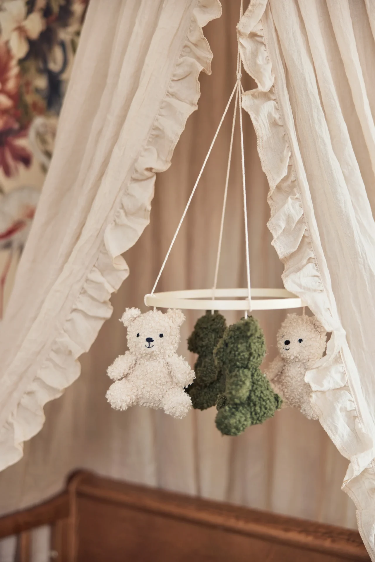 Ciel Vintage 245cm Ruffle – Nougat – Jollein – Image 5