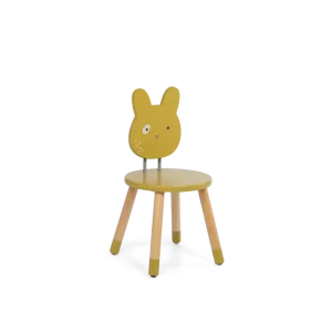 Chaise ocre Trois Petits Lapins – Moulin Roty