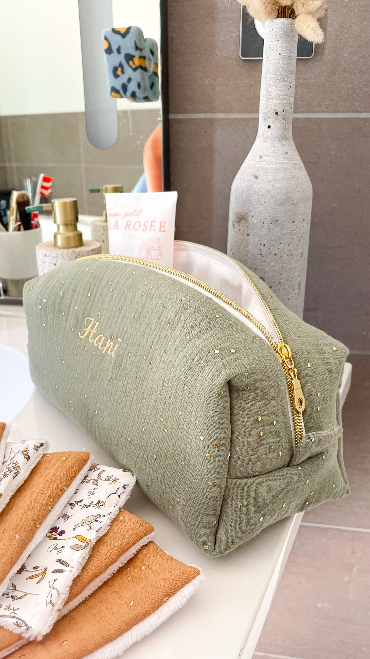 Trousse de toilette double gaze – Image 4