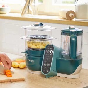 Robot Cuiseur Nutribaby(+) Green – Robot culinaire multifonctions – Babymoov