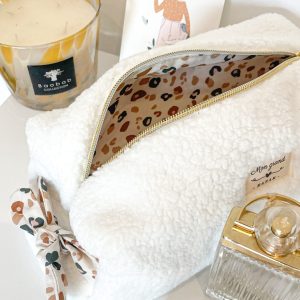 Trousse moumoute léopard