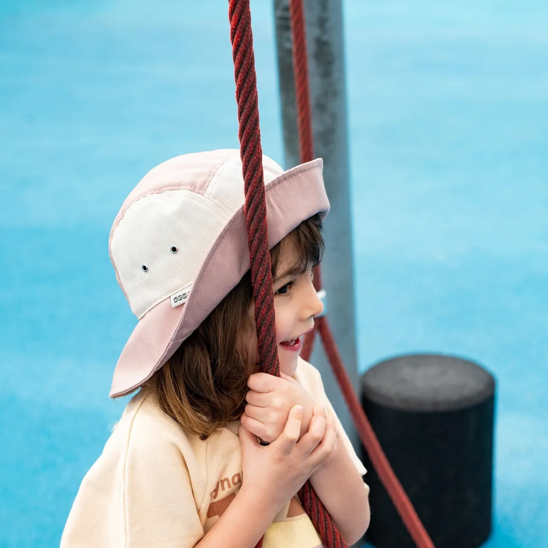 Chapeau Anti- UV Rose – Ki et La – Image 2