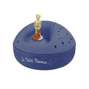 Veilleuse – Projecteur d’Etoiles Musical Le Petit Prince© bleu – piles incluses
