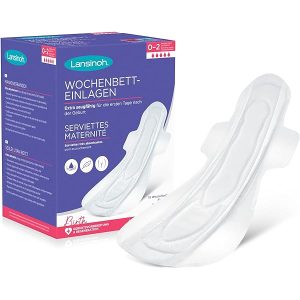 Serviettes post-partum Extra-Absorbantes 0-2 Semaines 10 pcs – Lansinoh