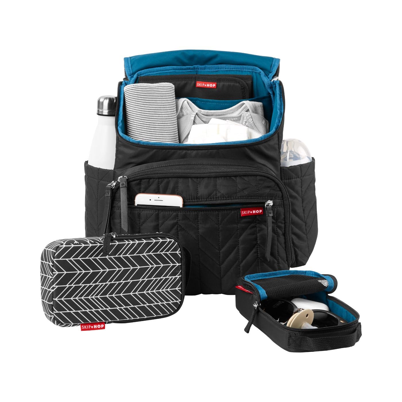 Sac à dos à langer Forma Noir Skip Hop – Image 2