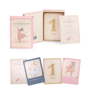 Cartes Mes 12 premiers mois (30 cartes) La petite école de danse