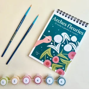 Kit de peinture écologique – Arches fleuries