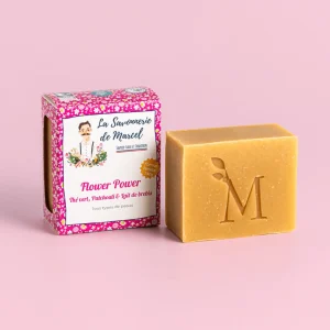 FLOWER POWER – Savon saponifié à froid bio