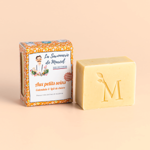 AUX PETITS SOINS – Savon saponifié à froid bio