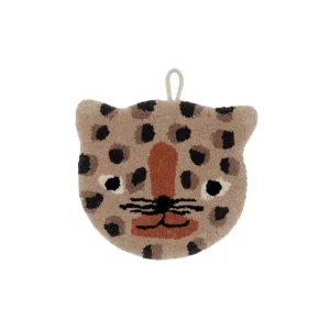 Tapis mural décoratif léopard