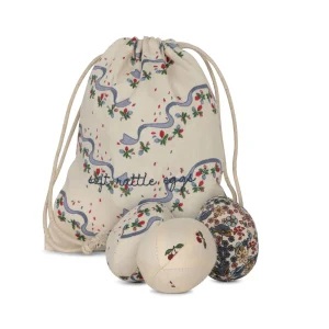 Lot de 3 oeufs en tissu Esther