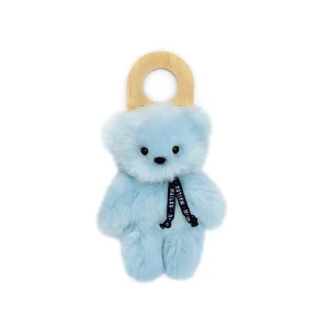 Peluche Ours Petit Frenchie bleu – Peluche Française