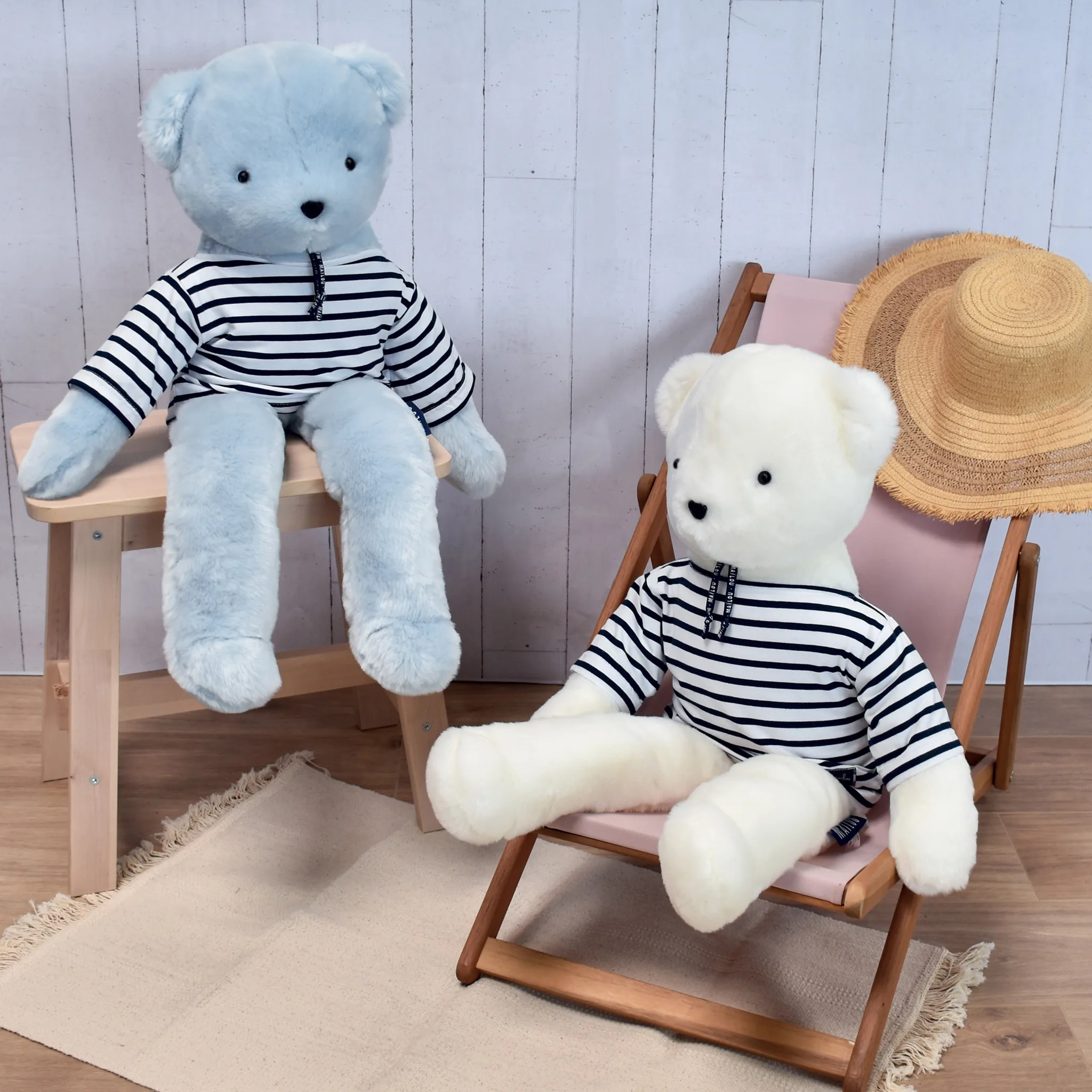 Ours Bulle en Peluche XXL Bleu – Doux et réconfortant – Image 2