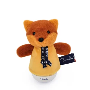 Veilleuse Musicale Renard Roux – doudou lumineux 16 cm