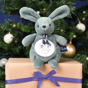 Doudou Veilleuse Lapin Magique doux pour Bébé – 19 cm