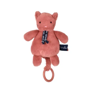 Chat Dorlotin Boite à musique – Bois de Rose