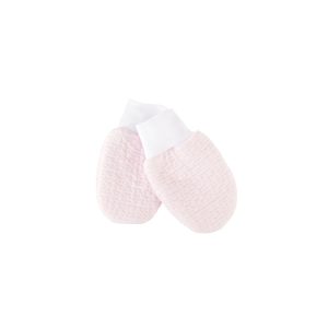 Moufles jersey gaufré Rose – Théophile et Patachou