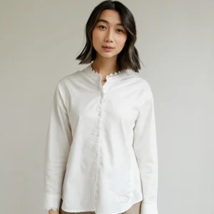 Chemise d’allaitement CAMILLE – dentelle