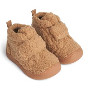 Chaussures à scratch caramel Marcus