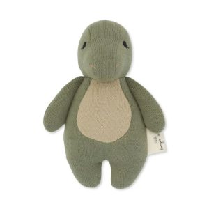 Mini hochet dinosaure vert