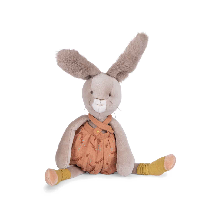 Peluche Lapin argile Trois petits lapins – Moulin Roty – Image 2