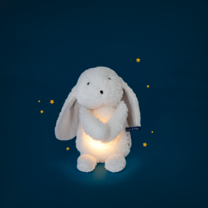 Lapin lumineux Puce & Pilou – Moulin Roty