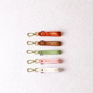 Porte-clés Maman en Or