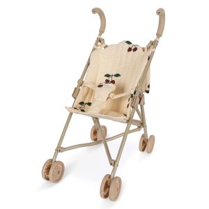 Poussette cerise glitter