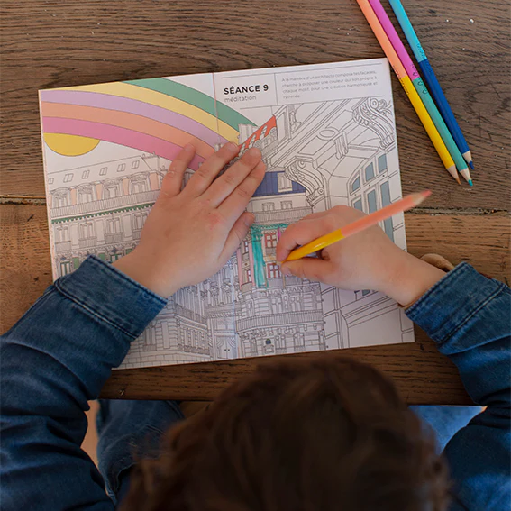 Carnet d’acquisition méditation colorée – Image 3