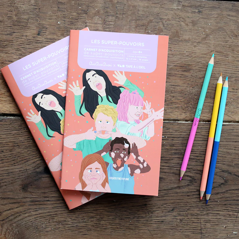 Carnet d’acquisition super pouvoirs