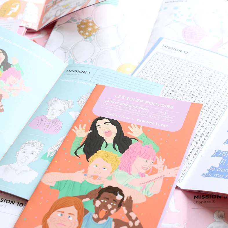 Carnet d’acquisition super pouvoirs – Image 3