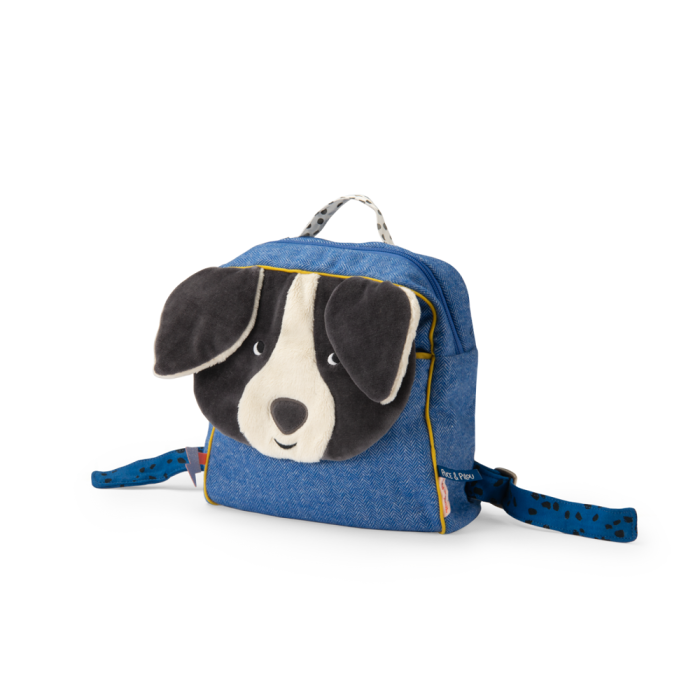 Sac à dos Puce bleu Puce & Pilou – Moulin Roty – Image 2