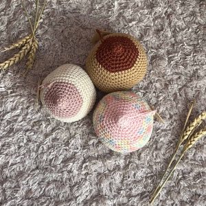 Sein au crochet en coton – Allaitement