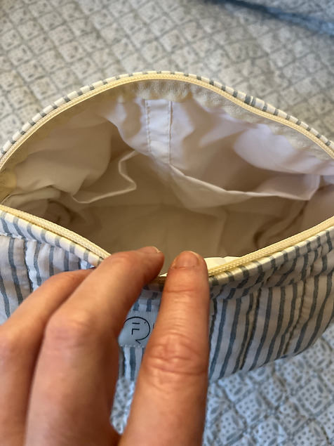 Trousse de toilette Dinard – jaune – Image 2