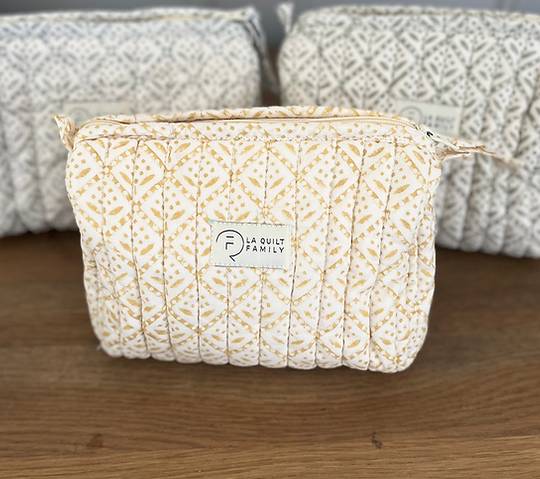 Trousse de toilette Jaipur – jaune