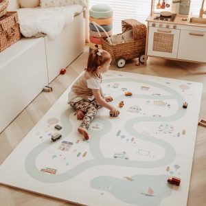 EEVAA Village/Terrazzo Tapis Puzzle – Play&go