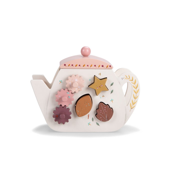 Théière d’activités en bois Après la pluie – Moulin Roty – Image 2