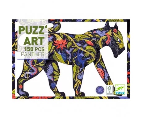 Puzz’Art – Panther – 150 Pcs – DJ07659 – DJECO